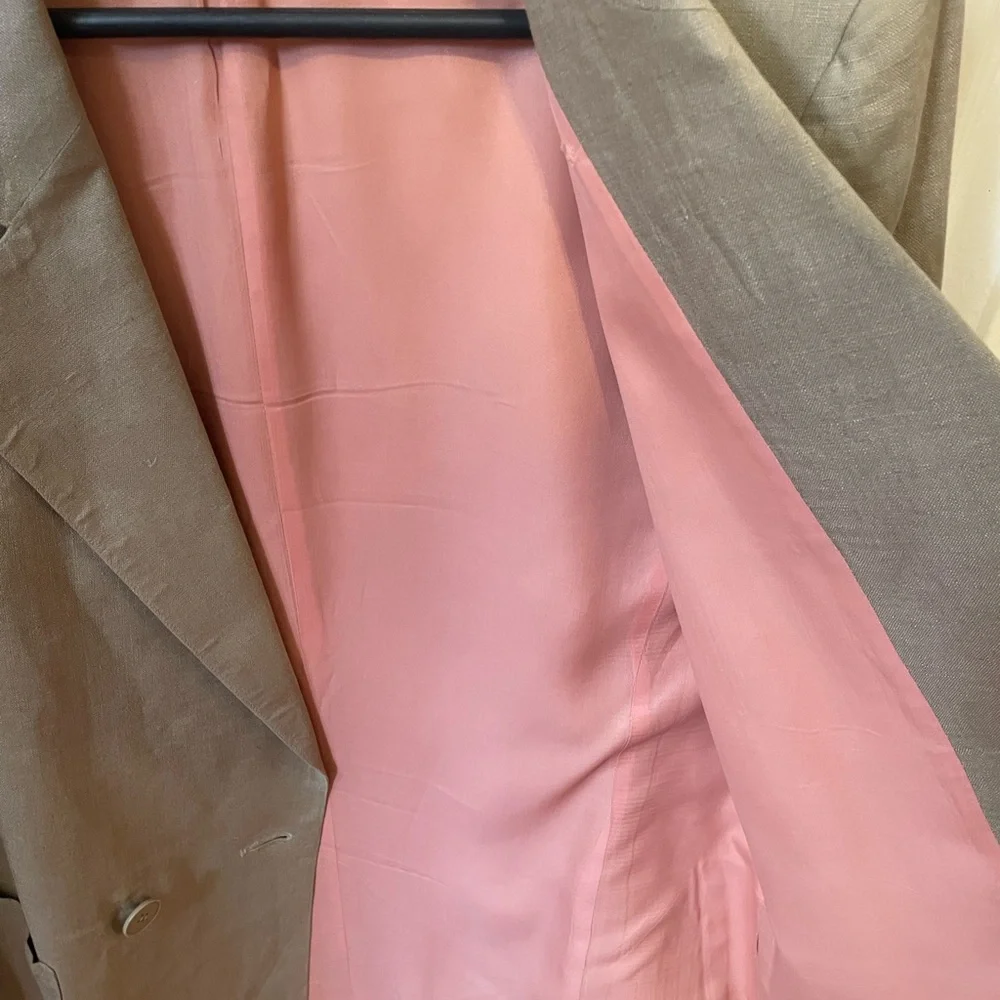 Christian Dior 80s Linen Blazer